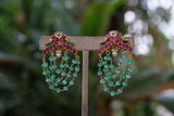 Kundan earrings (1-3760)(K)