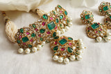 Polki Necklace Set (4-8367)(B)