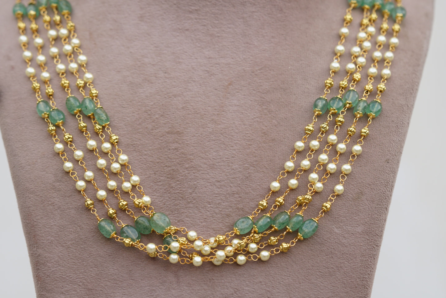 beads necklace (4-6717)(N)