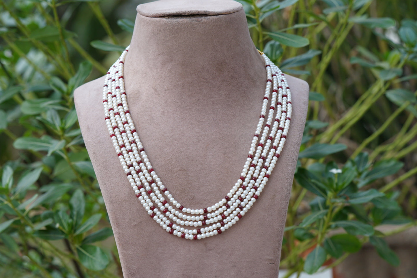 beads necklace (4-6715)(N)