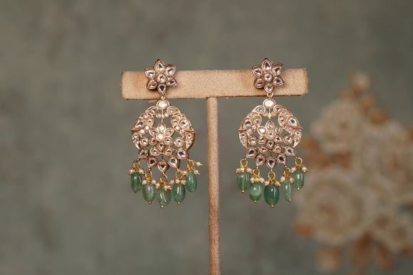 Polki Earrings (1-4285)(B)