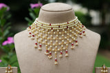 Beads Necklace Set (4-9487)(N)
