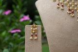 Beads Necklace Set (4-9487)(N)
