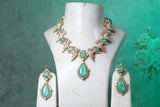 Polki Necklace Set (4-8360)(B)