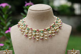 Beads Necklace Set (4-9486)(N)