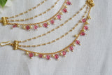 Beads 3 line Ear chain (9-226)(N)