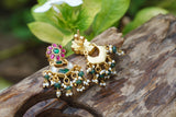 Small Kundan earrings  (1-3758)(AK)