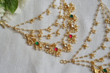 Beads 4 line Ear chain (9-232)(N)