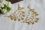 Beads 4 line Ear chain (9-233)(N)