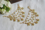 Beads 4 line Ear chain (9-233)(N)