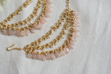 Beads 3 line Ear chain (9-231)(N)