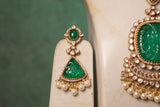 Polki Necklace Set (4-8373)(B)