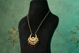 Kundan pendant Set (4-8873)(A) - JEWELSTYLE