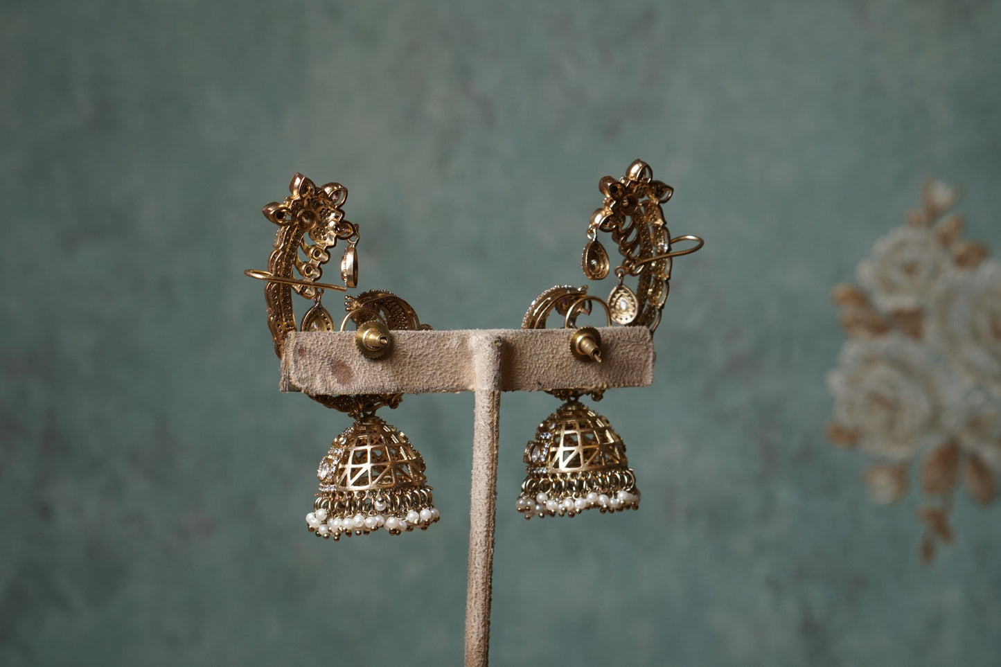 Polki Earcuff Jhumki (1-4900)(B)