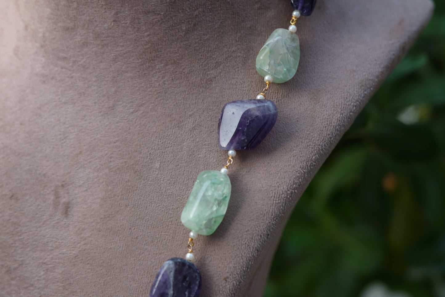 Beads necklace (4-6354)(F)