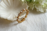 White stone Polki bangle (3-405)(B)(size 2'4)