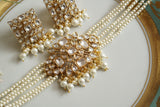 Polki Choker set (4-8759)(B) - JEWELSTYLE