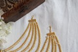 Beads Ear chain (9-236)(N)