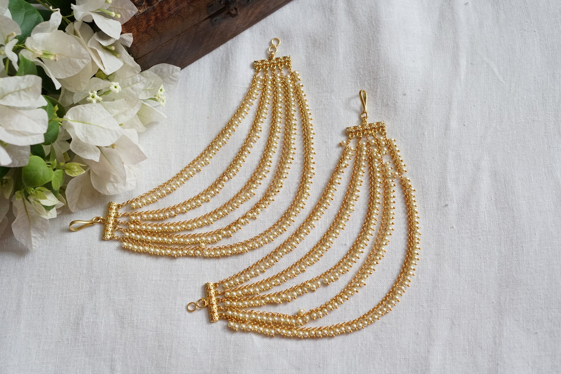 Beads Ear chain (9-236)(N) - JEWELSTYLE