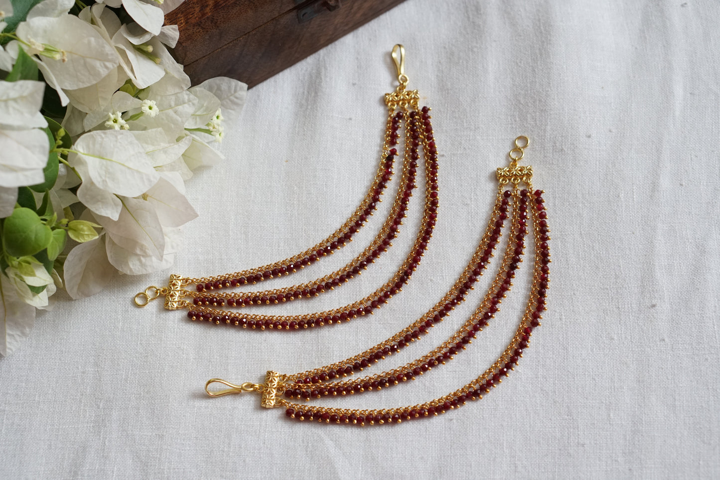 Beads Ear chain (9-235)(N)