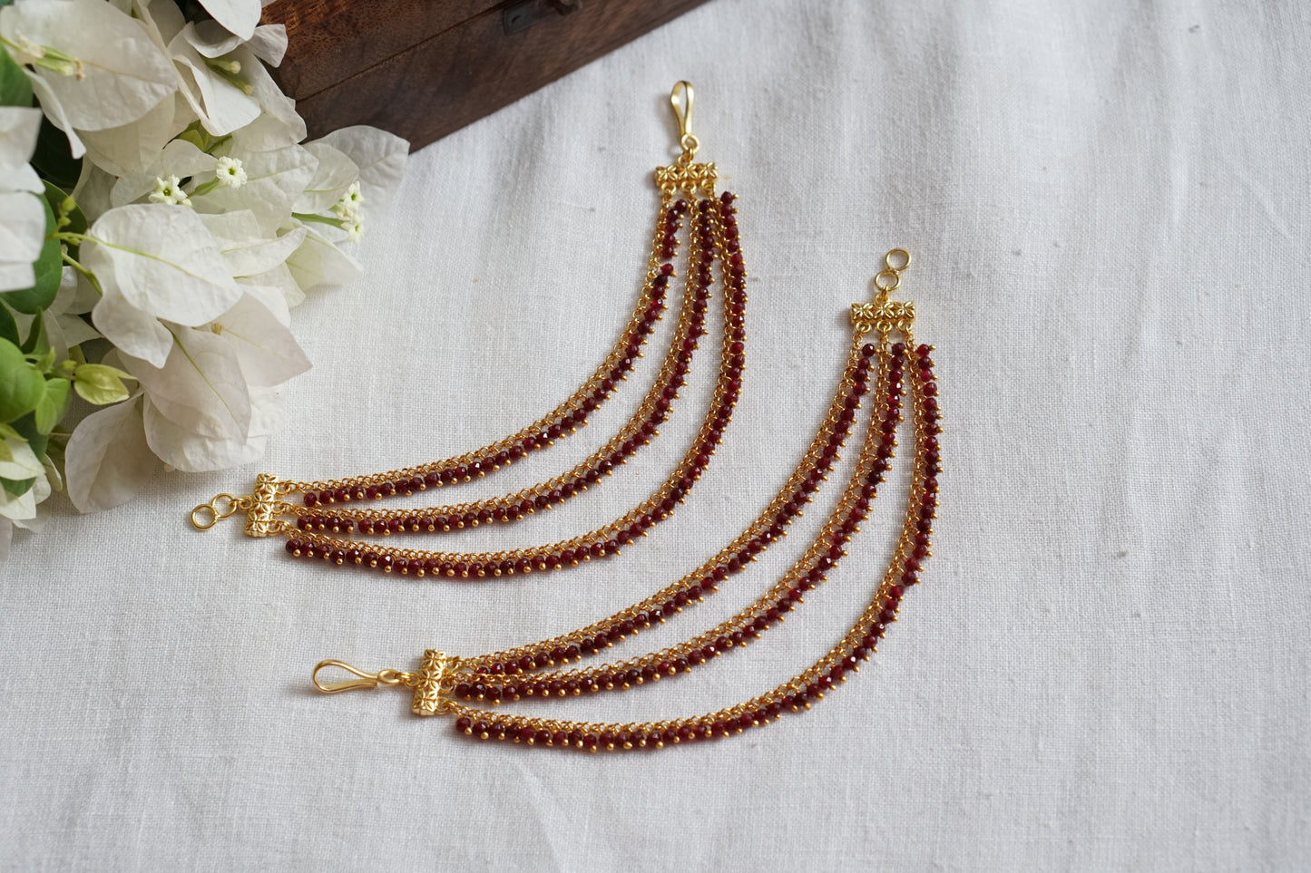 Beads Ear chain (9-235)(N)