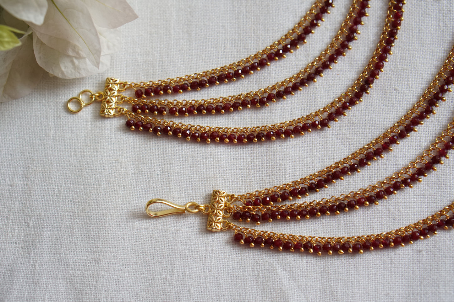 Beads Ear chain (9-235)(N)
