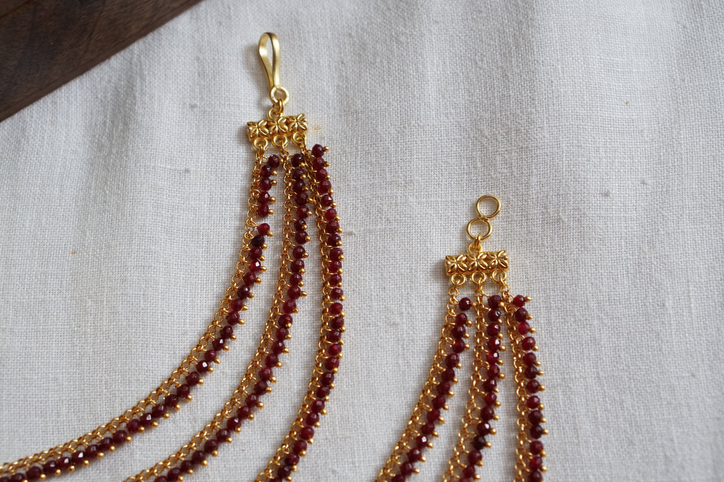 Beads Ear chain (9-235)(N)