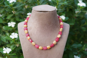 Beads necklace (4-6351)(F)