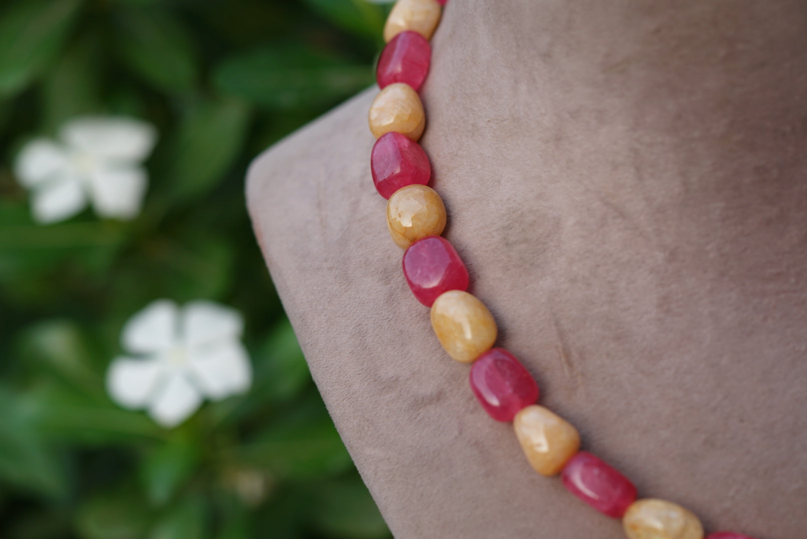 Beads necklace (4-6351)(F) - JEWELSTYLE