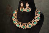 Polki Necklace Set (4-8384)(B)