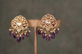 Polki Studs  (1-4554)(B)