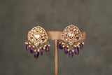Polki Studs  (1-4554)(B)