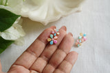 Multi Stone Earcuff Earrings (1-5472)(SI)(From turkey)