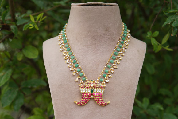Kundan Necklace (4-8131)(K)