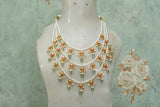 Kundan 3 Line Ranihaar Necklace (4-7910)(K)(offer piece)