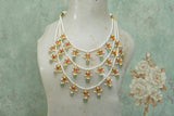 Kundan 3 Line Ranihaar Necklace (4-7910)(K)(offer piece)