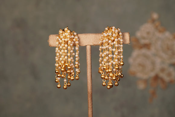 Pearl Earrings (1-4558)(B)