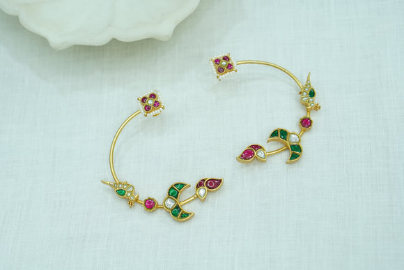 Kundan earring (1-4308)(R)