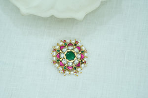 Kundan hair pin (5-1490)(K)