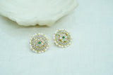 Kundan studs (1-4306)(K)