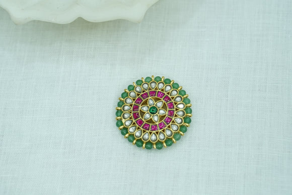 Kundan hairpin (5-1491)(K)