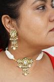 Kundan Choker set (4-8758)(B) - JEWELSTYLE