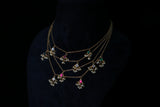 MultiStone Kundan Necklace (4-7913)(R)(INTRODUCTORY PRICE)