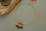 Kundan hasli necklace (4-6310)(S)