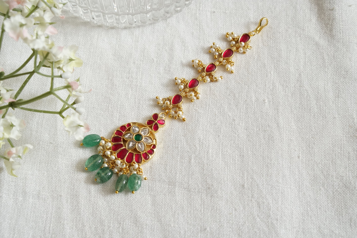 Kundan Maangtika (5-1606)(AK) - JEWELSTYLE
