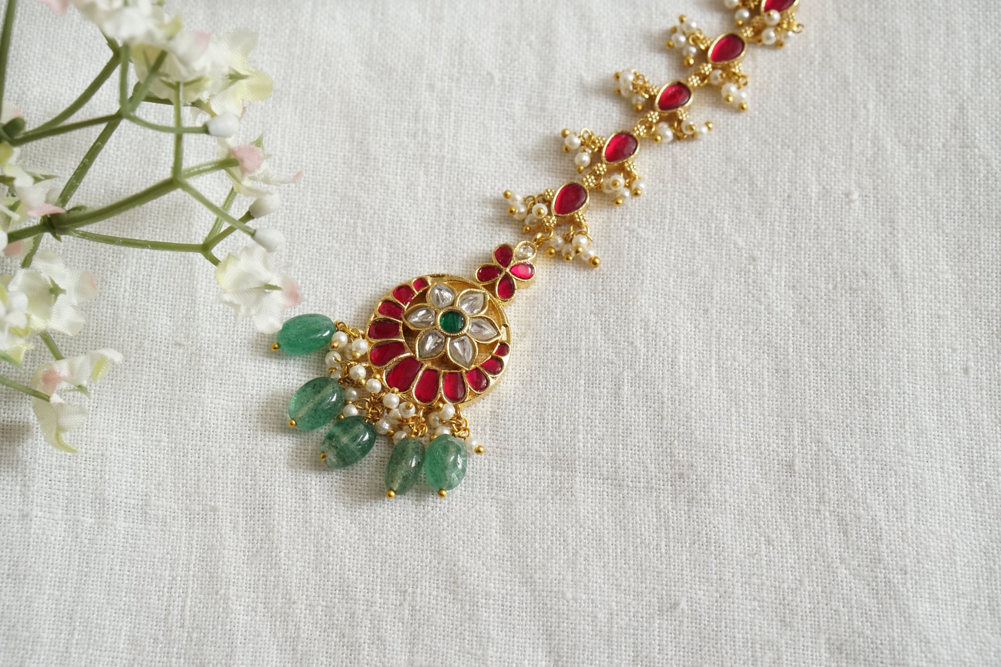 Kundan Maangtika (5-1606)(AK) - JEWELSTYLE