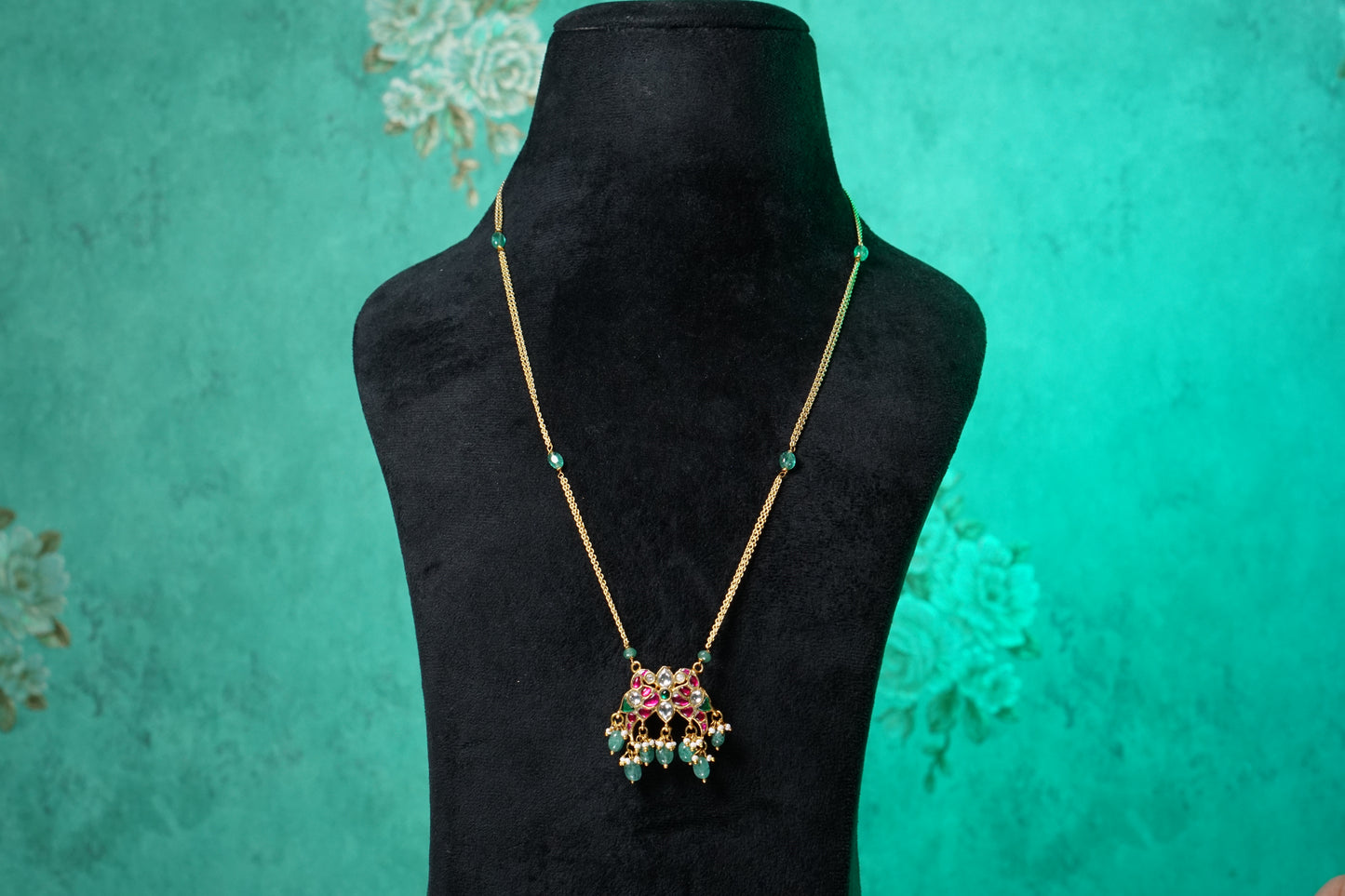 Kundan Pendant (4-9531)(NEM)