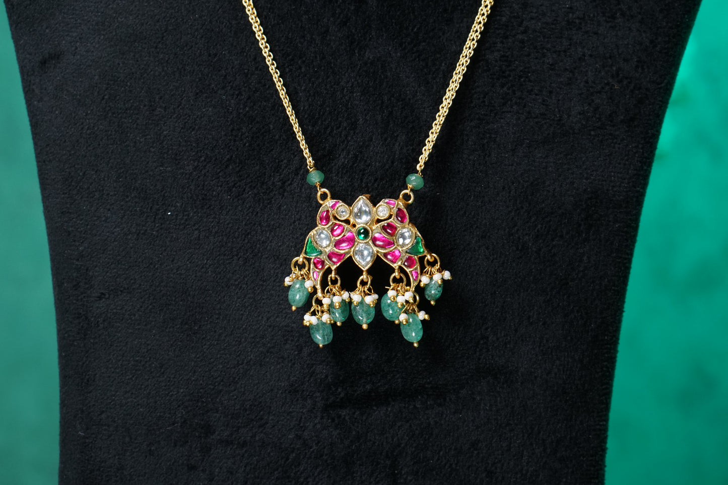 Kundan Pendant (4-9531)(NEM)