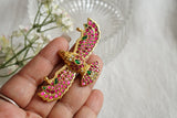 Kundan Bird Pendant  (4-8774)(Ak)