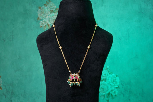 Kundan Pendant (4-9532)(NEM)
